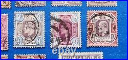 Great Britain Stamps, Scott 127-139 Used