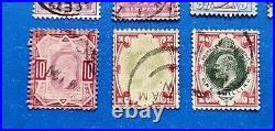 Great Britain Stamps, Scott 127-139 Used