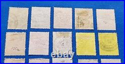 Great Britain Stamps, Scott 127-139 Used