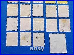 Great Britain Stamps, Scott 127-139 Used