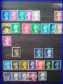 Great Britain UK Post Stamps Collection Queen Royal Genuine Rare Collectible