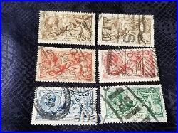 Great Britain Used Stamp King George V 1913-15 Set B455