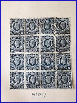Great Britain Valuable 2.8kg GVI/QE Used Collection Incl. High Valu BlocksGM1510