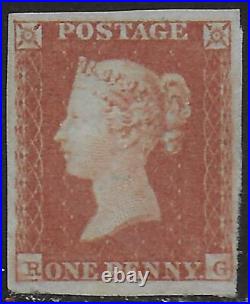 Great Britain stamps 1841 SG 8 MLH VF