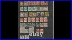 Great britain queen victoria stamps Collection, Very FINE, Very Rare, Valuable