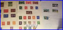 Huge Lot Great Britain Stamps Very Old To New Collection