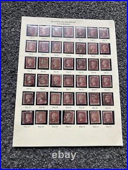 LISTNG 10,000 QUEEN VICTORIA SG 43-44 STAMPS Used Plates From PLATES 71 To 200