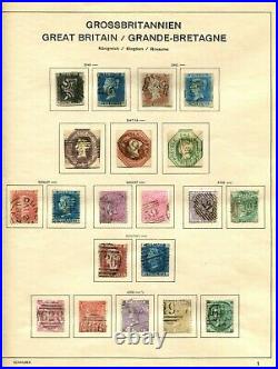 Large collection Queen Victoria including the high values