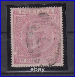 Ld19018/ Great Britain Victoria Sg # 127 Plate 2 Used CV 1805 $