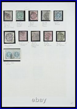 Lot 33448 Stamp collection Great Britain used in Ireland 1855-19110