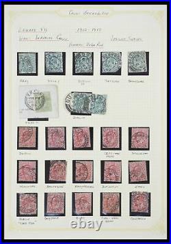 Lot 33448 Stamp collection Great Britain used in Ireland 1855-19110