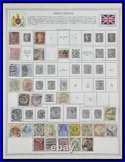Lot 33704 Stamp collection Great Britain and colonies 1858-1995