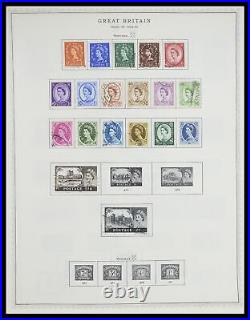 Lot 33704 Stamp collection Great Britain and colonies 1858-1995
