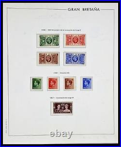 Lot 34121 Stamp collection Great Britain 1935-1999