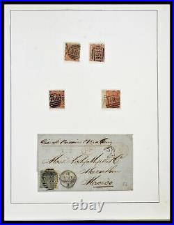Lot 34303 Stamp collection Great Britain 1840-1940