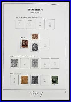Lot 34306 Stamp collection Great Britain 1841-1995