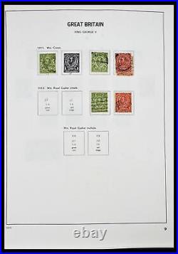 Lot 34306 Stamp collection Great Britain 1841-1995