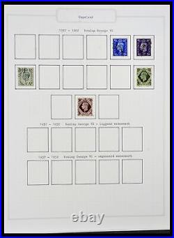 Lot 34422 Stamp collection Great Britain 1937-1995