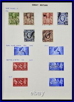 Lot 34893 Stamp collection Great Britain and colonies 1840-1960