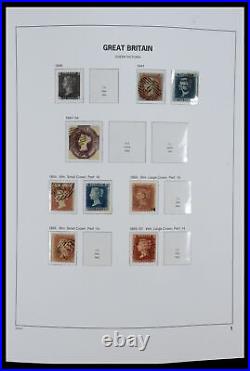 Lot 35164 Stamp collection Great Britain 1841-2001