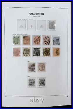 Lot 35164 Stamp collection Great Britain 1841-2001