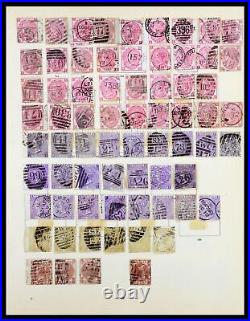 Lot 35386 Stamp collection Great Britain 1855-1883