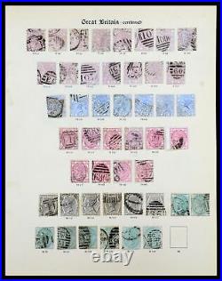 Lot 35386 Stamp collection Great Britain 1855-1883