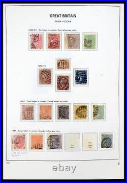 Lot 35481 Stamp collection Great Britain 1840-1991