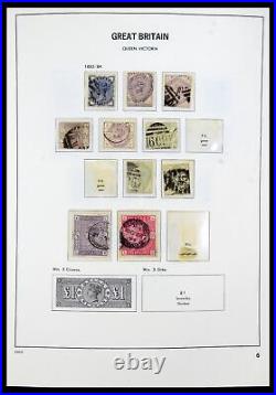 Lot 35481 Stamp collection Great Britain 1840-1991