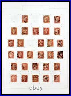 Lot 35601 Stamp collection Great Britain 1840-1970