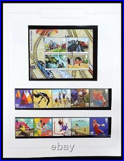 Lot 35631 Stamp collection Great Britain 1971-2009