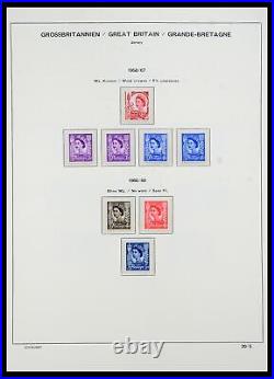 Lot 35684 Stamp collection Great Britain and colonies 1931-2009