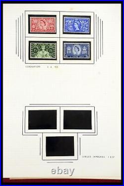 Lot 35993 Stamp collection Great Britain 1953-1967