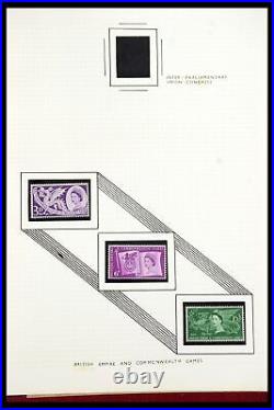 Lot 35993 Stamp collection Great Britain 1953-1967