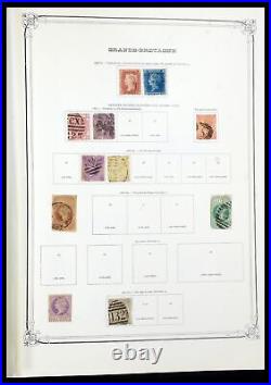 Lot 36188 Stamp collection Great Britain 1841-1999