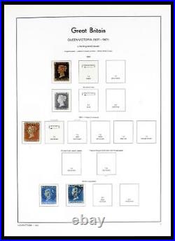 Lot 36787 Stamp collection Great Britain 1840-2000