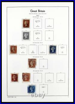 Lot 36787 Stamp collection Great Britain 1840-2000