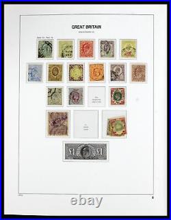Lot 36788 Stamp collection Great Britain 1840-2002