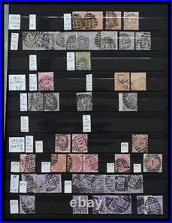 Lot 37301 Stamp collection Great Britain 1841-1969