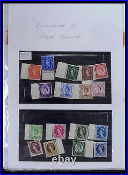 Lot 37385 MNH stamp collection Great Britain 1952-2004 in 7 albums