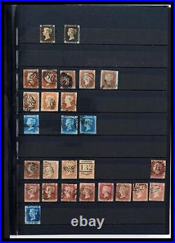 Lot 37471 Canceled stamp collection Great Britain 1840-1948 in stockbook