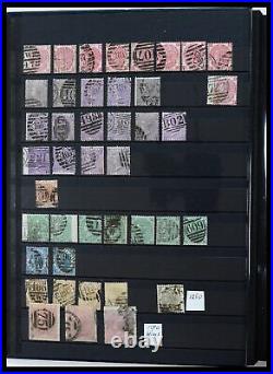 Lot 37471 Canceled stamp collection Great Britain 1840-1948 in stockbook