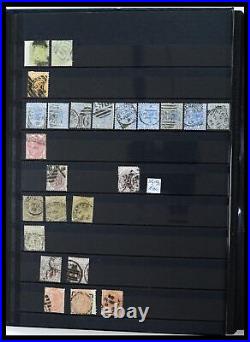 Lot 37471 Canceled stamp collection Great Britain 1840-1948 in stockbook