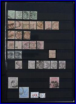 Lot 37471 Canceled stamp collection Great Britain 1840-1948 in stockbook