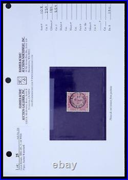 Lot 37644 Canceled stamp collection Great Britain 1840-1951 in 4 albums