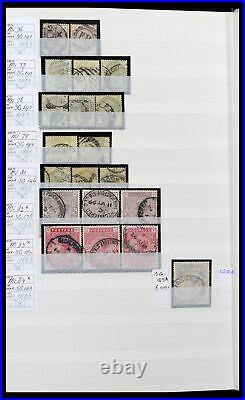 Lot 38724 Stamp collection Great Britain 1840-1970 in 2 stockbooks