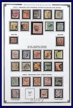 Lot 38740 MNH/MH/used stamp collection Great Britain 1840-1998 in album