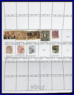 Lot 39196 Stamp collection Great Britain 1844-1955 in 4 stockbooks