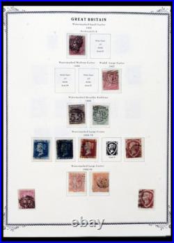 Lot 39970 Stamp collection Great Britain and foreign offices 1840-1970 in album