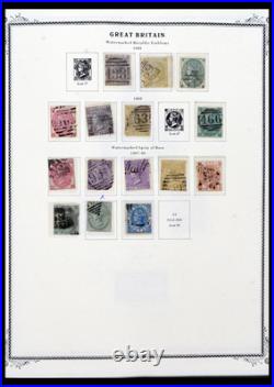 Lot 39970 Stamp collection Great Britain and foreign offices 1840-1970 in album